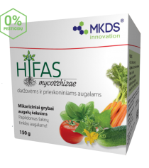 HIFAS - daržovėms ir prieskoniniams augalams, mikoriziniai grybai, 150 g